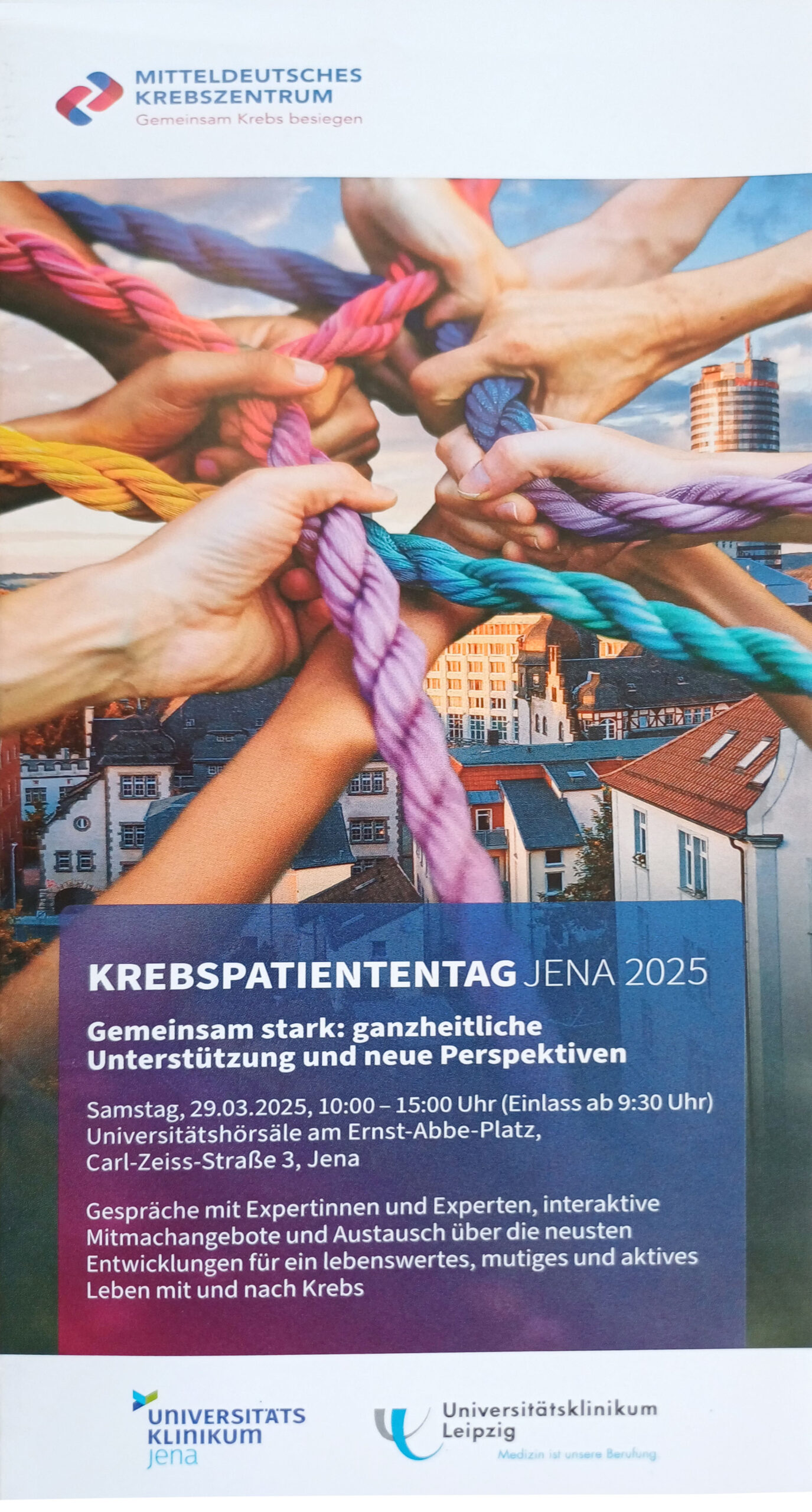 Flyer Krebspatiententag